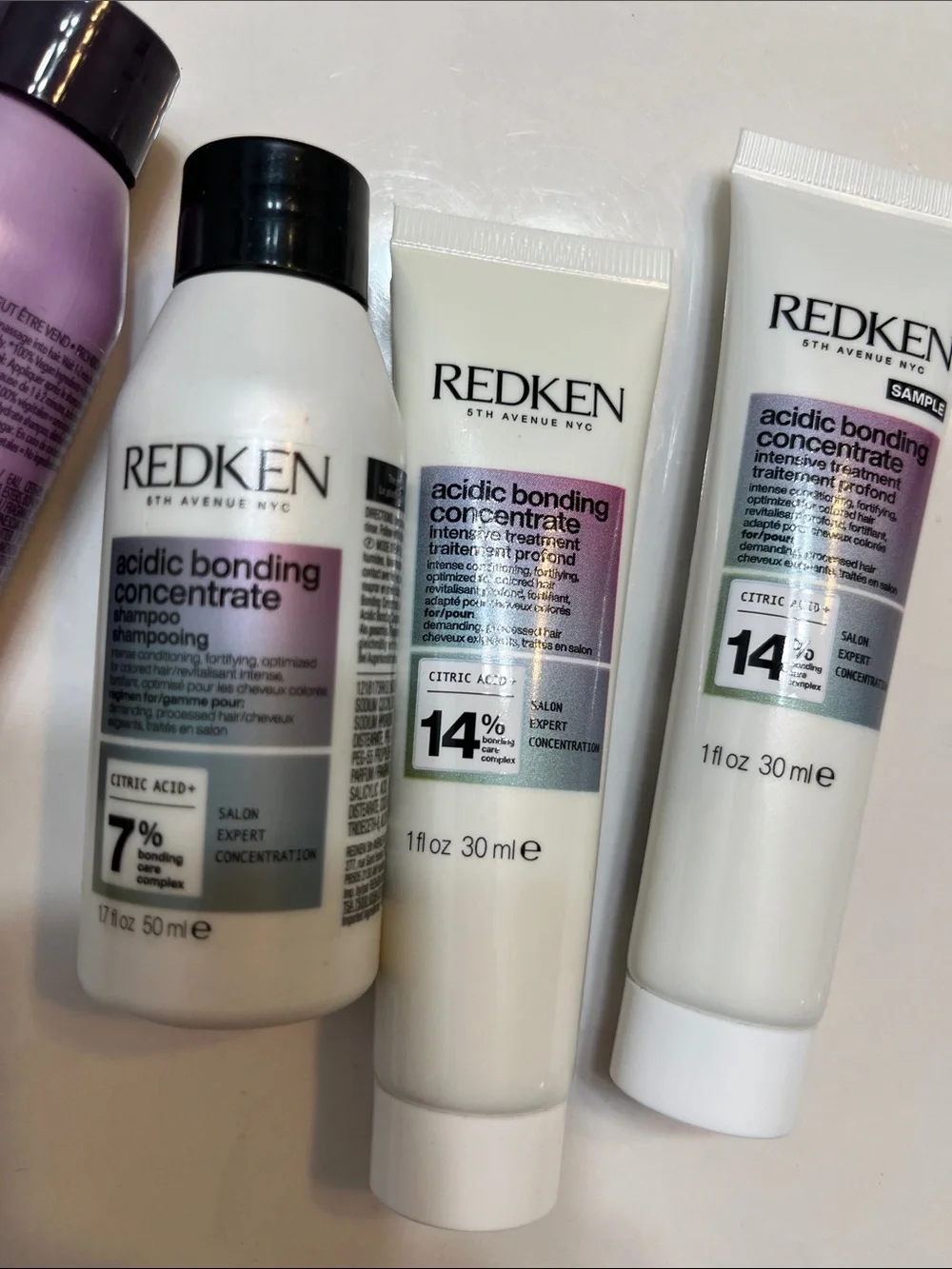 Pureology Hydrate & Redken & Olaplex Hair Sample Travel Sizes Bundle New Set